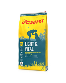JOSERA Light&Vital 12,5 kg hrana caini adulti, reducere si controlul greutatii