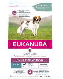 EUKANUBA Daily Care S-XL Adult 2,3 kg Hrana monoproteica pentru caini, cu rata