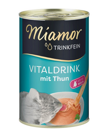 MIAMOR Trinkfein Supa pentru pisici cu ton 135 g
