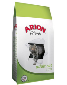 ARION Friends Adult cat 15 kg Hrana uscata pentru pisici, cu pui