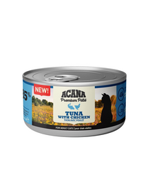 ACANA Premium Pate Tuna & Chicken Hrana umeda pentru pisici, cu ton si pui 24 x 85 g