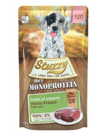 STUZZY Dog Monoprotein hrană hipoalergenică pentru câini, cu vițel 150 g