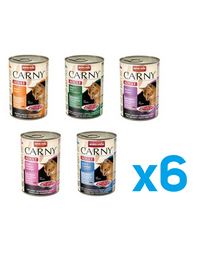 ANIMONDA Carny MIX arome hrana umeda pentru pisici 30 x 400 g