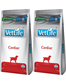 FARMINA Vet Life Dog Cardiac 2x10 kg dieta veterinara caini cu insuficienta cardiaca cronica
