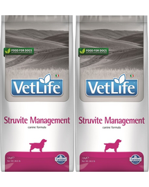 FARMINA Vet Life Struvite Management 2x12 kg dieta veterinara caini
