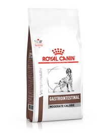 ROYAL CANIN Veterinary Diet Dog Gastro Intestinal Moderate Calorie 2 kg hrana dietetica pentru caini adulti cu tulburari cronice ale sistemului digestiv