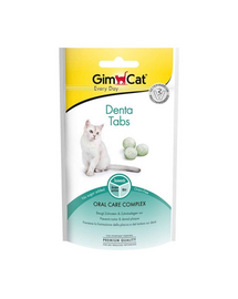 GIMCAT Every Day Tabs Denta 40 g recompensa pisici igiena orala