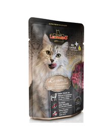 LEONARDO Finest Selection hrana umeda pentru pisici, cu miel si merisoare 85 g