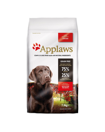 Applaws Dog Adult Large hrana uscata pentru caini de talie mare, cu pui 7,5 kg
