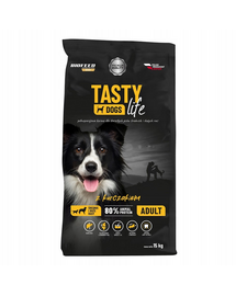 BIOFEED TASTY LIFE Premium cu pui pentru caini de rasa medie si mare 15 kg