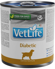 FARMINA VetLife Diabetic Hrana umeda pentru caini cu diabet 300 g