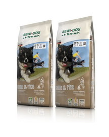 BEWI DOG Lamb & Rice 2 x 12,5 kg hrana cu miel si orez, pentru caini