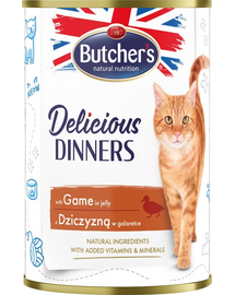 BUTCHER'S Delicious Dinners hrana pisici, vanat in jeleu 400g