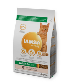 IAMS Naturally Adult Cat with North Atlantic Salmon & Rice 2,7 kg hrana pisica adulta