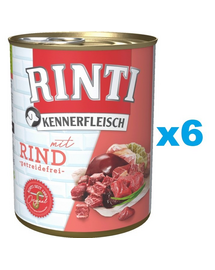 RINTI Kennerfleisch Beef vita 6x800 g hana caini