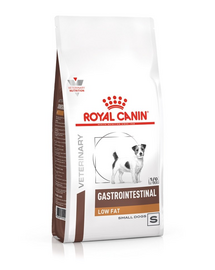 ROYAL CANIN Veterinary Gastrointestinal Low Fat Small Dog 3,5kg hrana dietetica pentru caini de rase mici