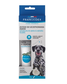FRANCODEX Set periuță și pastă de dinți