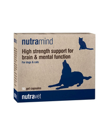 NUTRAVET Nutramind 90 suplimente caini si pisici, suport creier si functie mentala