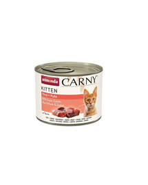 ANIMONDA Carny Kitten Beef&Turkey 200 g Hrana umeda pentru pisoi, cu vita si curcan