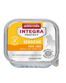 ANIMONDA Integra Sensitive curcan cu orez 100 g