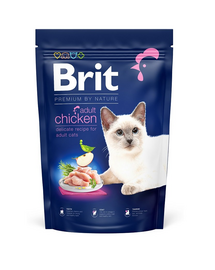 BRIT Cat Premium by Nature Adult chicken Hrana uscata pentru pisici adulte, cu pui 1,5 kg