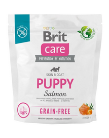 BRIT Care Grain-free Puppy 1 kg Hrana uscata pentru catei, cu somon