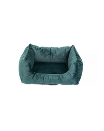 FERA Glamour canapea pentru caini, verde L 65x75x27 cm