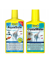 TETRA AquaSafe 500 ml + CrystalWater 250 ml GRATIS