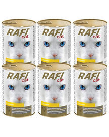 DOLINA NOTECI RAFI Adult Hrana umeda pisica, cu pasare 6x415 g