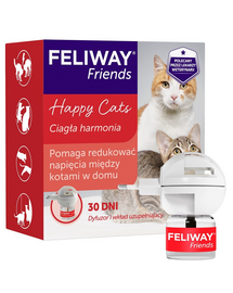 FELIWAY Friends Difuzor + rezerva cu feromoni pentru conflicte intre pisici
