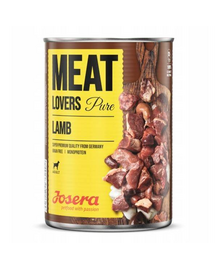 JOSERA Meatlovers pure Conserva hrana caini, cu miel 800g