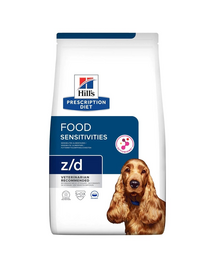 HILL'S Prescription Diet Canine z/d Ultra Allergen Free 10 kg hrana dietetica pentru caini