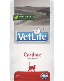 FARMINA VetLife Cardiac Hrana uscata pisici cu probleme cardiace 400 g