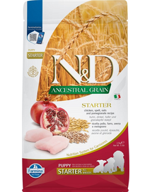 N&D Chicken & Pomegranate Starter Hrana uscata pentru catei 2.5 kg