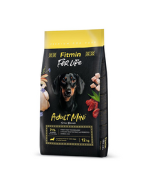 FITMIN dog For Life Adult Mini 12 kg hrana caini rase mici