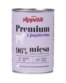 COMFY APPETIT PREMIUM Conserva hrana caine, cu miel 400 g