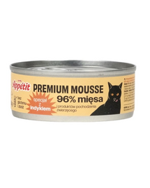 COMFY APPETIT PREMIUM Mousse Hrana umeda pisici adulte, cu curcan 85 g