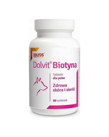 DOLFOS Dolvit Biotina pentru caini 90 tab.