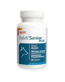 DOLFOS Dolvit Senior Plus 90 tab. vitamine pentru caini seniori