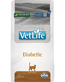 FARMINA Vet life Cat Diabetic Hrana uscata pentru pisici cu diabet 2 kg