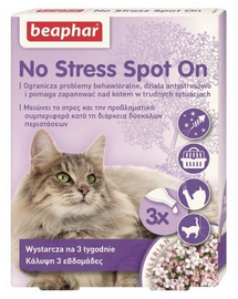 BEAPHAR No Stress Spot Pipete anti stres pentru pisici 3x0,4 ml