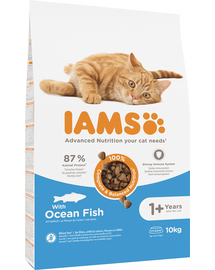 IAMS for Vitality Hrana uscata pentru pisici adulte, cu peste oceanic 10 kg