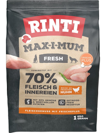 RINTI MAX-I-MUM Chicken hrana uscata pentru caini adulti, cu pui 1 kg