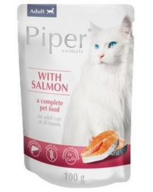 PIPER Animals Cat Adult Mix pachet plicuri pisici 20x100 g mix arome