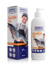 SIMPLY FROM NATURE Salmon oil Ulei de somon pentru caini si pisici 500 ml