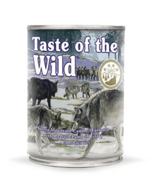 TASTE OF THE WILD Sierra Mountain Hrana umeda caini adulti, cu miel 390 g