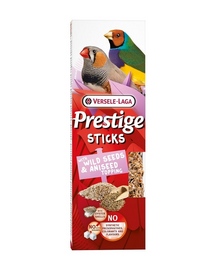 VERSELE-LAGA Prestige Sticks 2 batoane pentru pasari cu seminte plante salbatice si anason 60g