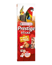 VERSELE-LAGA Prestige Sticks 2 Sticks papagali medii cu nuci si stafide 140g
