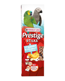 VERSELE-LAGA Prestige Sticks 2 Sticksuri papagali mari cu banana si cocos 140g