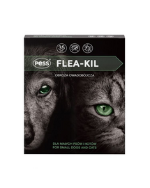 PESS Flea-Kil Plus Zgarda impotriva puricilor si capuselor pentru caini si pisici mici 35 cm